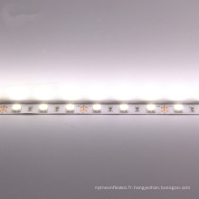 IP20 blanc pur d&#39;intérieur SMD 5050 24v 60 a mené par la lumière menée flexible de bande de mètre